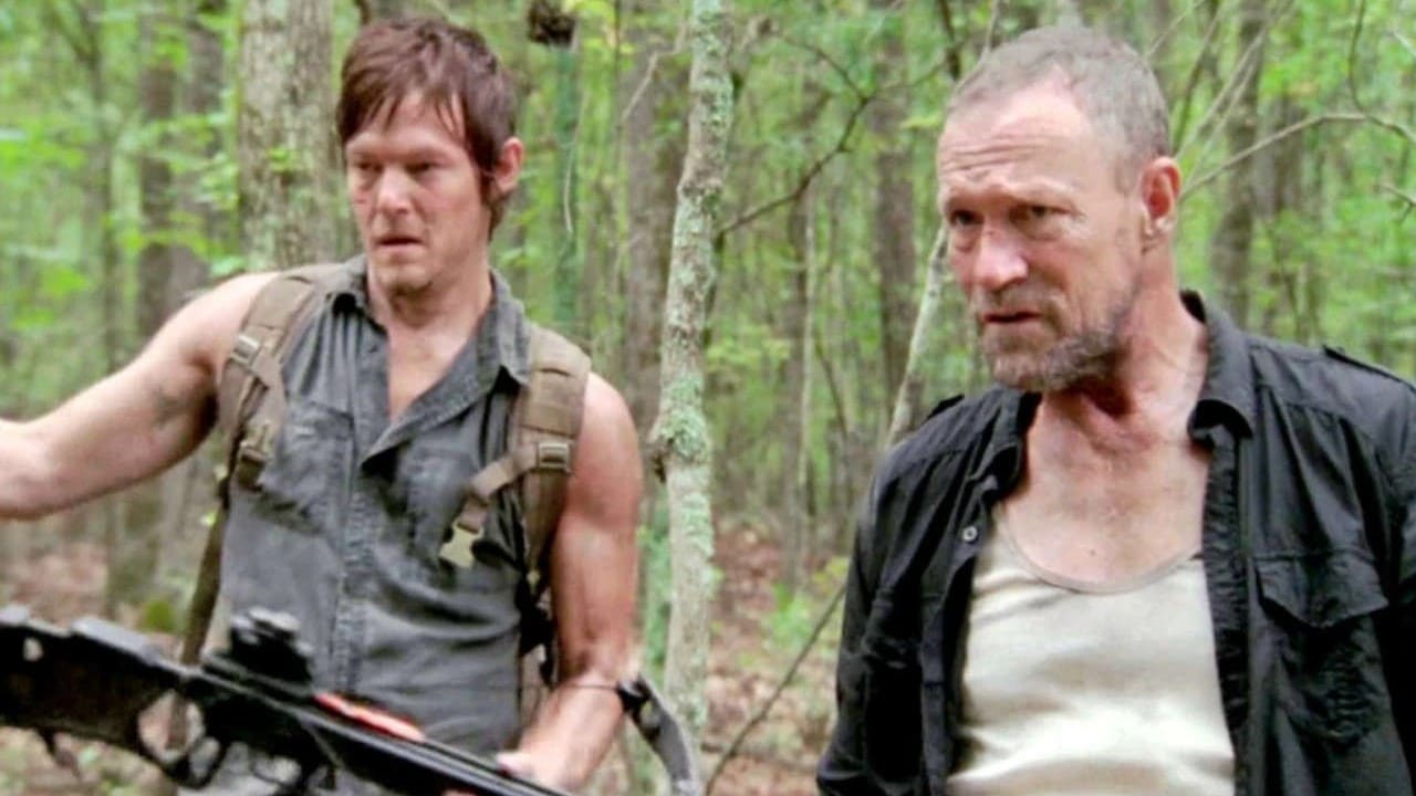 Michael Rooker and Norman Reedus Off Screen